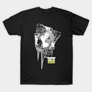 "trippy skulls" T-Shirt T-Shirt